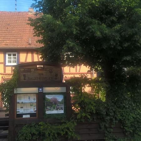 Gaestehaus Zum Salztrippler Rumbach Exterior foto