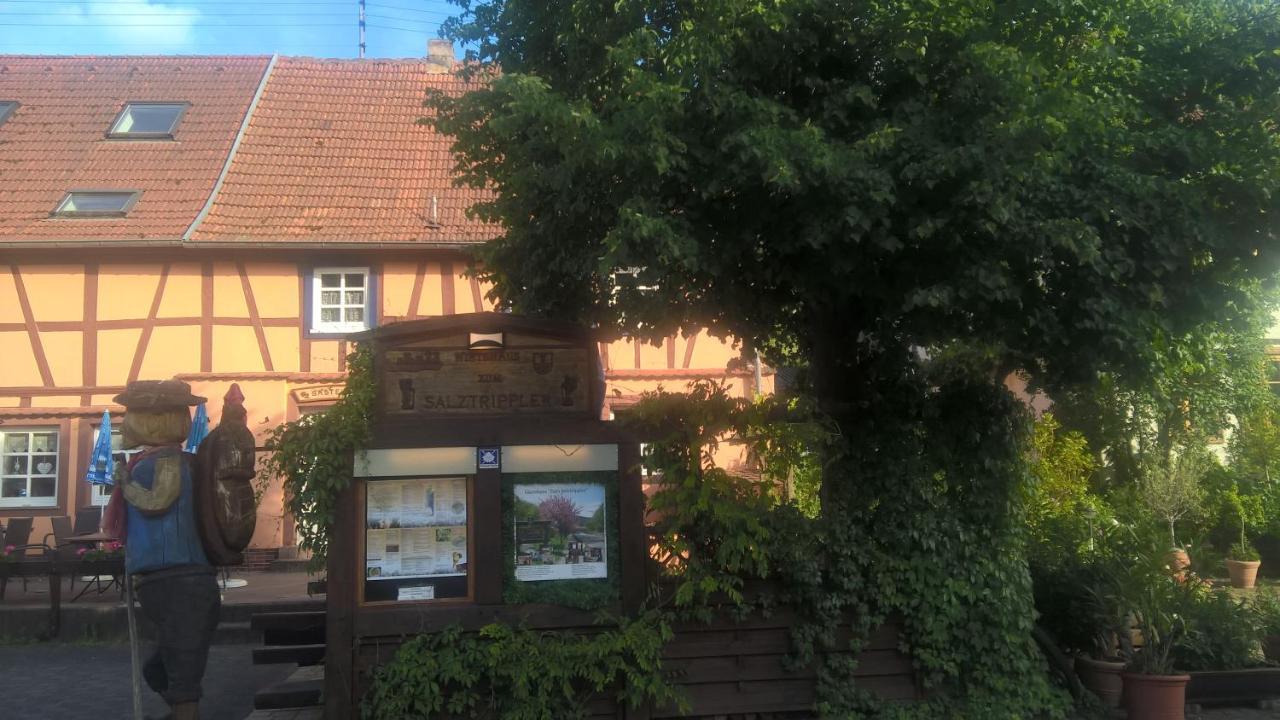 Gaestehaus Zum Salztrippler Rumbach Exterior foto